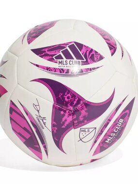 NEW Adidas MLS Size 3 Club Berry Purple Soccer ball